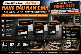 Nhà phân phối ắc quy Delkor uy tín tại  Nam Định – Ắc quy Minh Quý