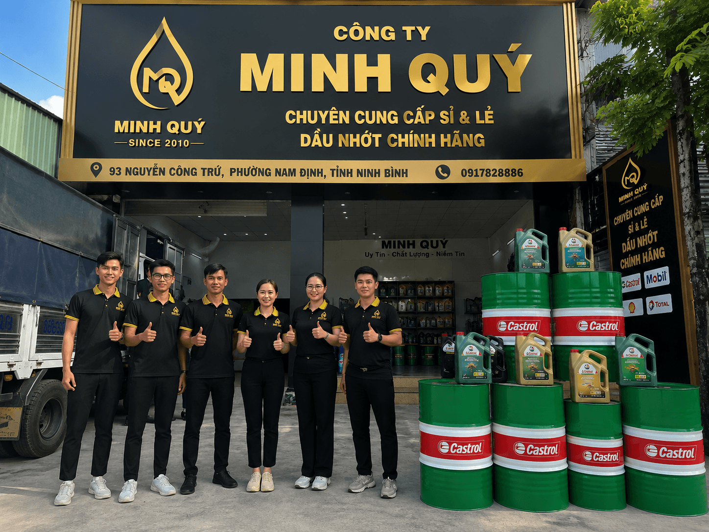 Địa Chỉ Cung Cấp Dầu Nhớt Xe Tải Chính Hãng Uy Tín Tại Nam Định