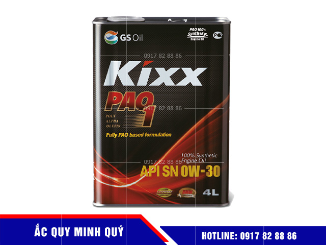 Kixx PAO 1 0W-30 & 0W-40 API SN ACEA A5/B5-12