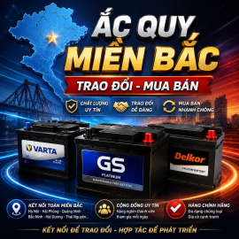 Ắc quy chính hãng giá tốt tại hà nam 