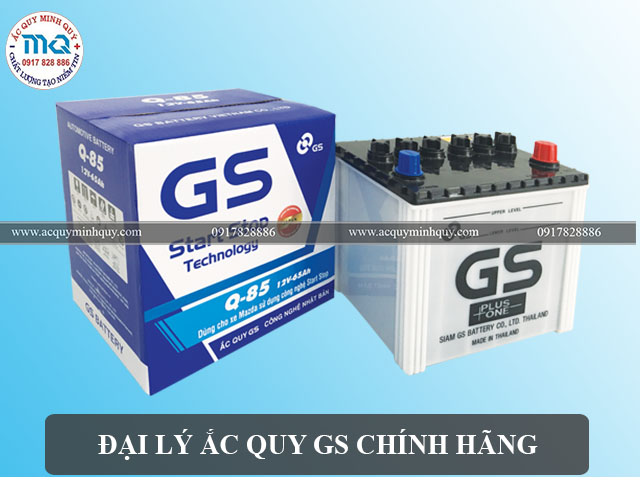 ĐẠI LÝ ẮC QUY GS  CHÍNH HÃNG TẠI NAM ĐỊNH