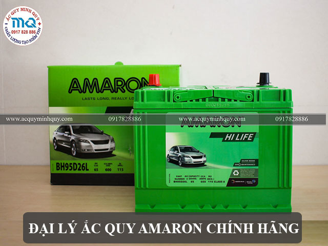 ĐẠI LÝ ẮC QUY AMARON TẠI NAM ĐỊNH CHÍNH HÃNG, GIÁ TỐT
