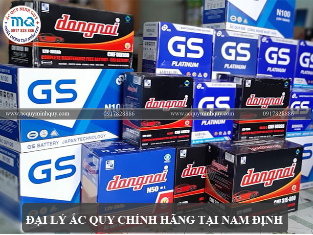 ĐỊA CHỈ ĐẠI LÝ ẮC QUY CHÍNH HÃNG TẠI NAM ĐỊNH