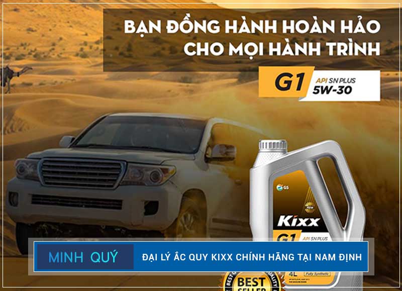 Đại lý dầu nhớt Kixx chính hãng tại Nam Định