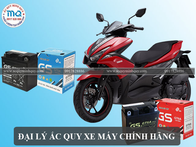 Đại lý thay thế bình ắc quy xe máy chính hãng giá rẻ tại Nam Định