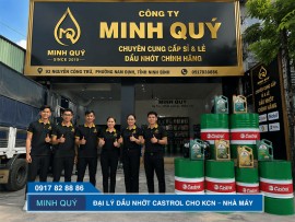 Đại lý dầu nhớt Castrol cho KCN – Nhà máy