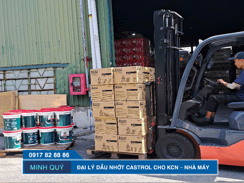 Đại lý dầu nhớt Castrol cho KCN – Nhà máy