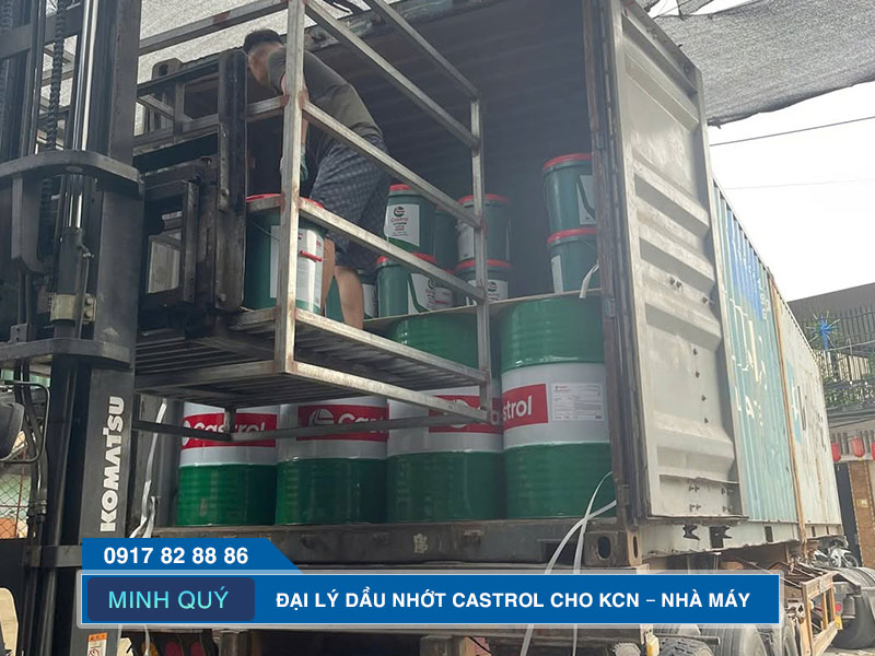 Đại lý dầu nhớt Castrol cho KCN – Nhà máy