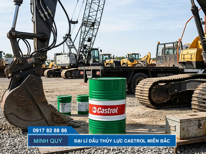Dầu thủy lực Castrol giá tốt cho nhà máy và doanh nghiệp