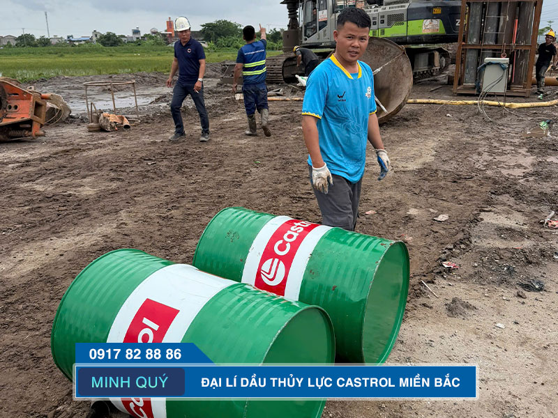 Liên hệ mua dầu thủy lực Castrol giá tốt nhất tại miền Bắc