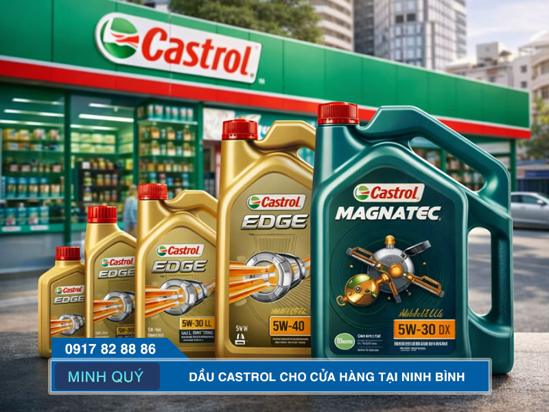 Vì sao gara nên lựa chọn dầu Castrol?