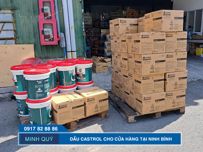Mua dầu Castrol cho gara ở Ninh Bình tại Minh Quý
