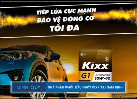Dầu nhớt Kixx 10W40 - Bảo vệ hoàn hảo cho động cơ của bạn