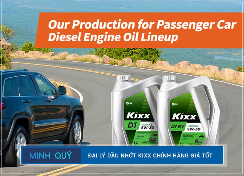 Kixx D1 C3 là dầu nhớt Low SAPS cao cấp cho xe chạy dầu diesel