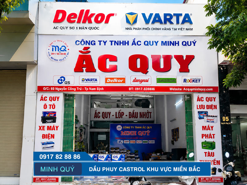 Dầu phuy Castrol khu vực miền Bắc