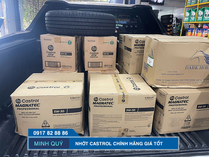 mua nhớt Castrol chính hãng giá tốt tại Ninh Bình