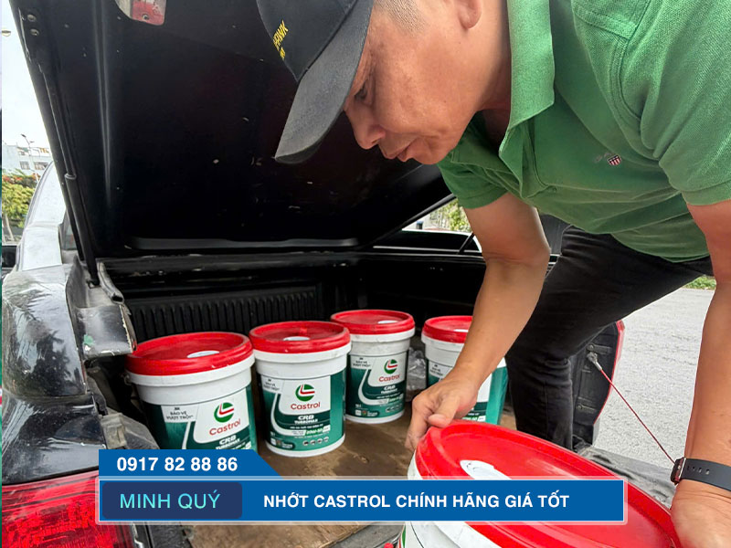 Đại lý dầu nhớt Castrol tại Ninh Bình