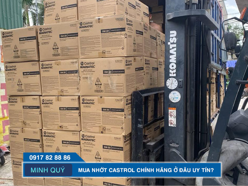 Mua nhớt Castrol chính hãng ở đâu?