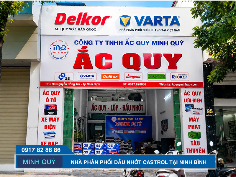 Nhà phân phối dầu nhớt Castrol tại Ninh Bình