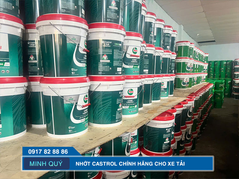 Nhớt Castrol cho xe tải