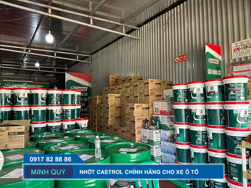 Dầu nhớt Castrol cho gara và doanh nghiệp vận tải